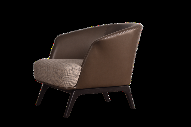 Tan Leather Wing — custom furniture by Something Bespoke Bangkok, British heritage