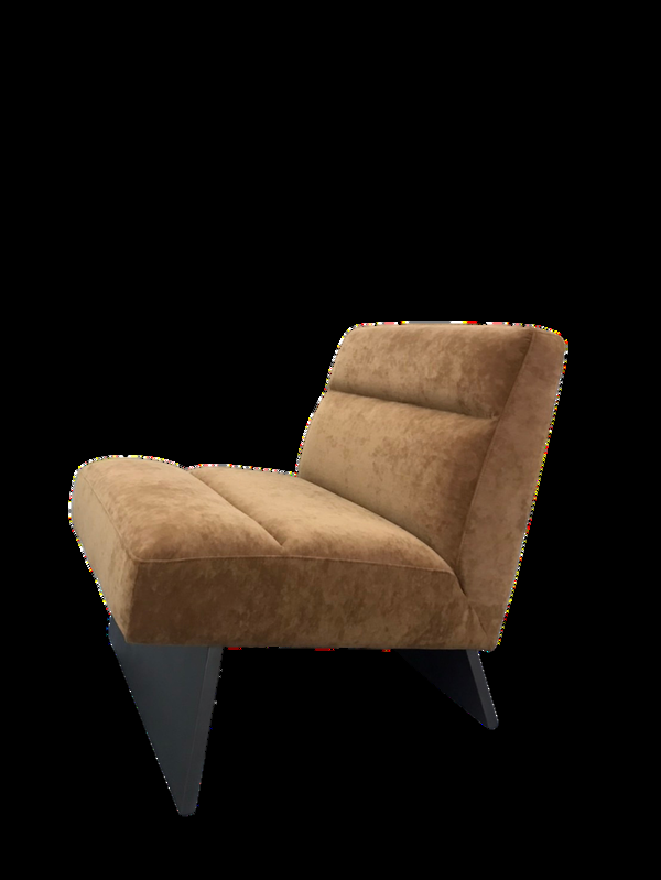 Tan Recliner Wing — custom furniture by Something Bespoke Bangkok, American masculine